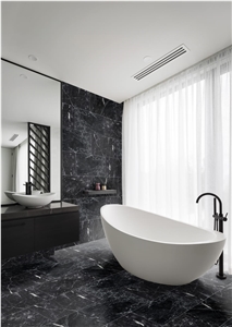 Karaoz Black Marble Tiles