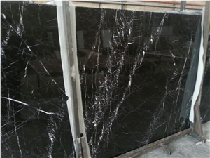 Black Marble Slab &Tile, Iran Black Marble