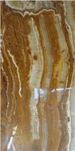 Brown Traonyx Slab & Tile, Iran Brown Onyx