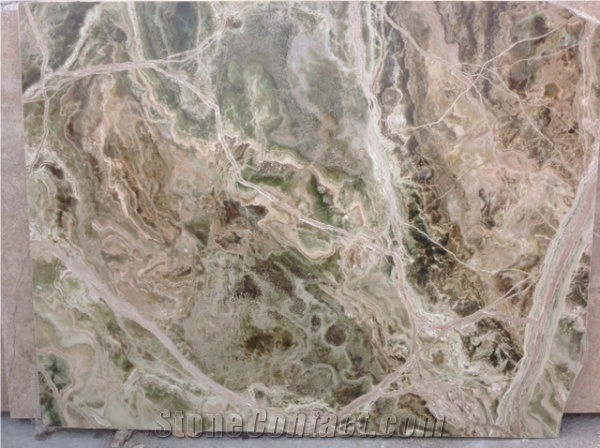 Emerald Green Onyx Slab & Tile