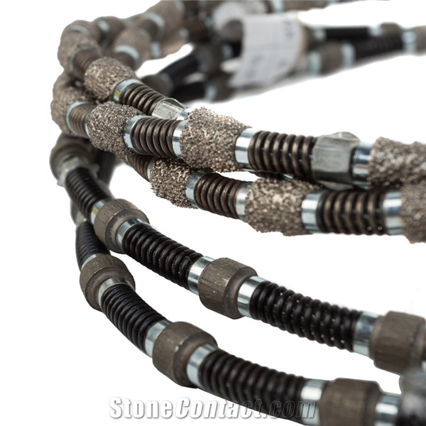 Diamond Cutting Beads Wire Saw for Granite, Marble