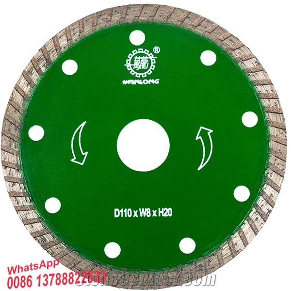 Turbo Saw Blade Hot Pressed 4 Inches to 9 Inches