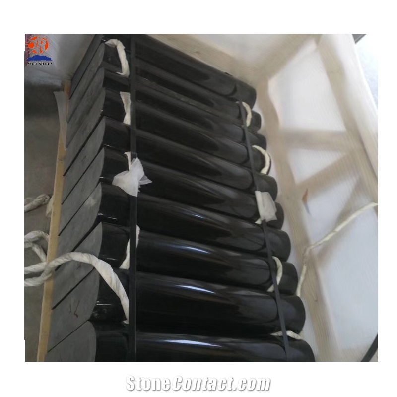 China Factory Absolute Black Granite Headstone