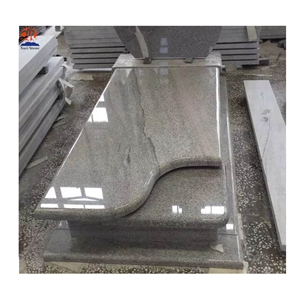 China Factory Indian Black Jet Black Granite Tombstone