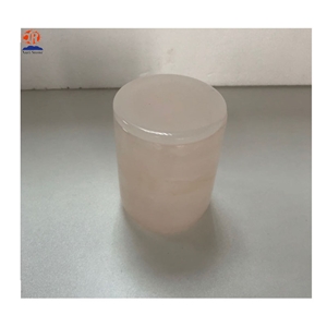 Natural Pink Onyx Candle Jars Holder