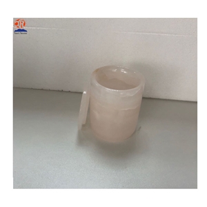 Natural Pink Onyx Candle Jars Holder