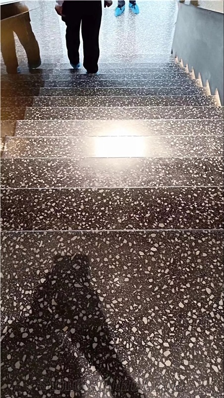 Grey Terrazzo for Wall and Floor Tiles