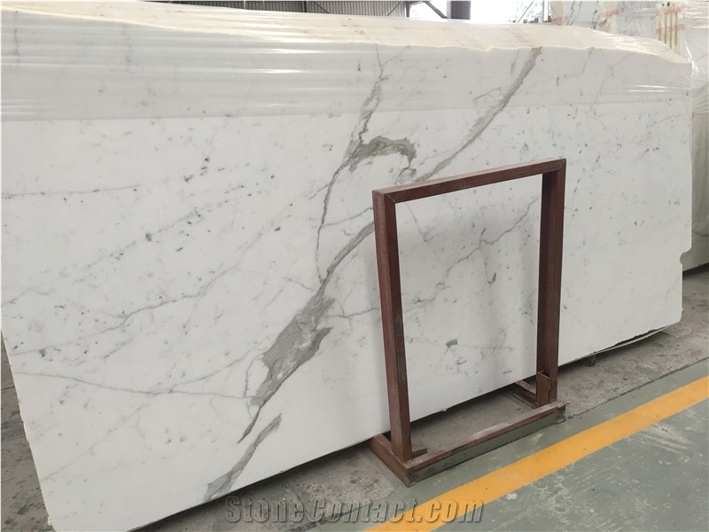 Italy White Marble-Statuario Venato Marble