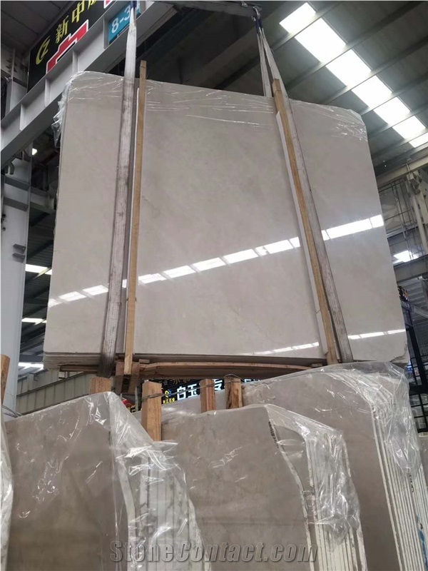 Manolya Beige Burdur White Bai Yulan Marble