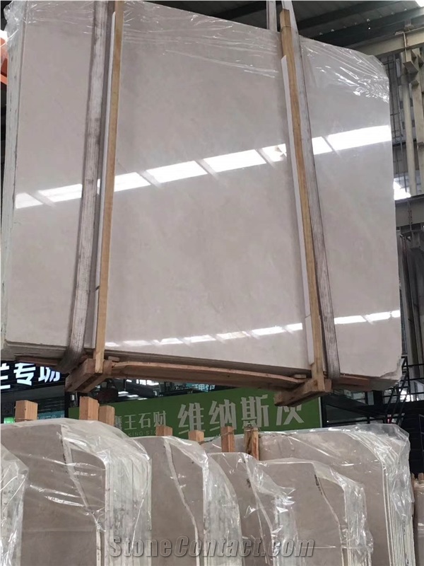 Manolya Beige Burdur White Bai Yulan Marble