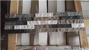 China Multi-Color Quartzite Culture Stone Panel