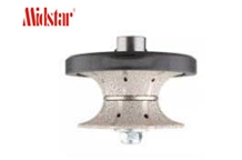 Diamond Half Bullnose Profiler Router Bit Wheel