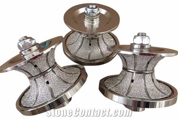 Diamond Half Bullnose Profiler Router Bit Wheel