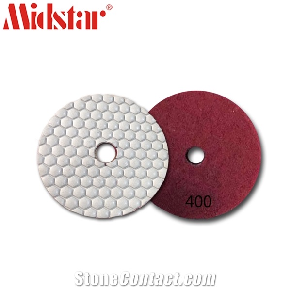 Diamond Pure Dry Polishing Pad for Marble Granite