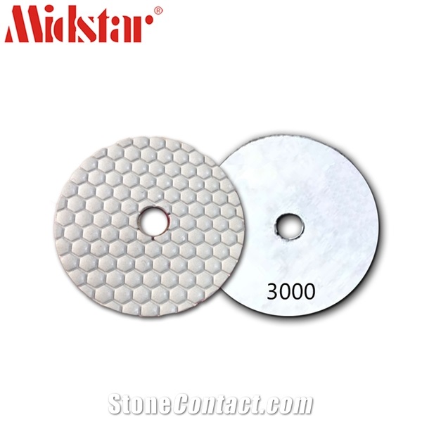 Diamond Pure Dry Polishing Pad for Marble Granite