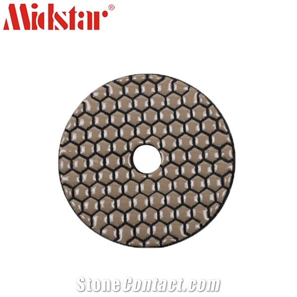 Diamond Pure Dry Polishing Pad for Marble Granite
