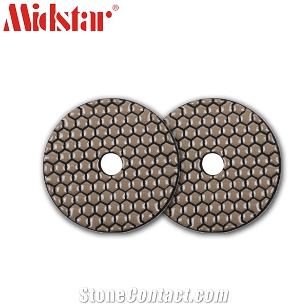 Diamond Pure Dry Polishing Pad for Marble Granite