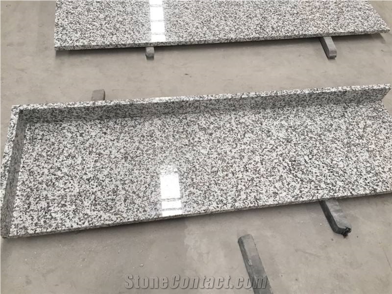Polished China Jasmine White Granite G439 Slab