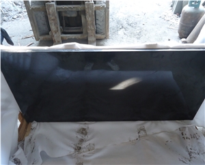 Polished China Mongolia Black Granite Slabs Tiles