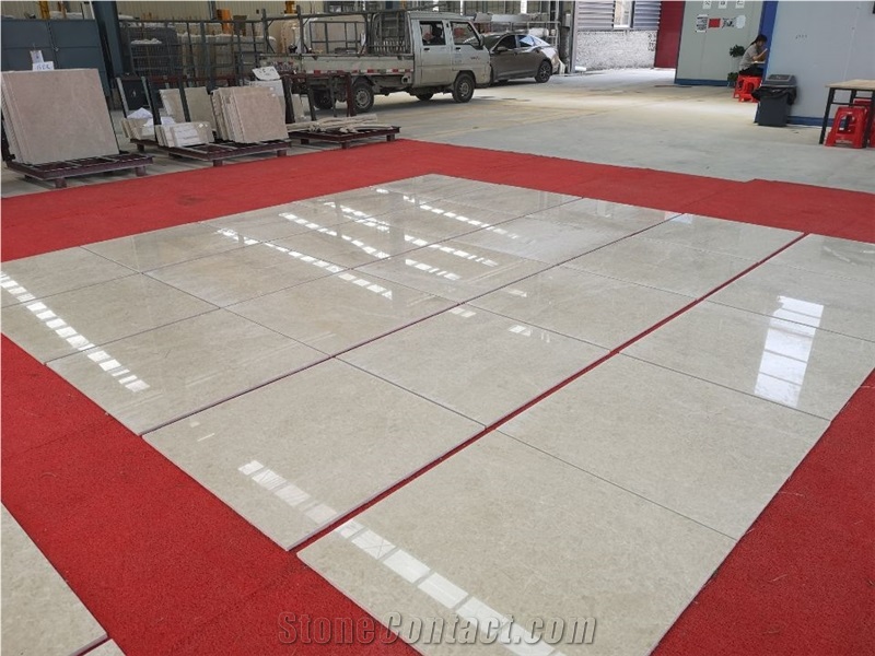 Turkey Ottoman Beige Marble Tiles Slabs on Sale