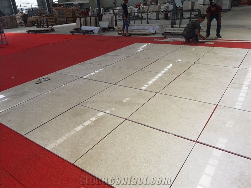 Turkey Ottoman Beige Marble Tiles Slabs on Sale