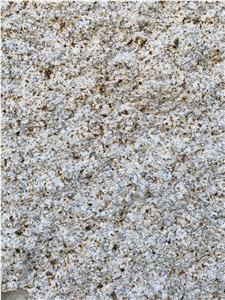 G682 Granite Slab,Rusty Yellow Granite Flamed Tile