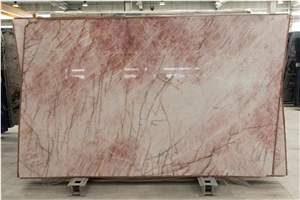 Cristallo Pink Quartzite Slabs