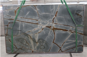 Deep Blue Quartzite Slabs