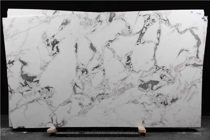 Oyster White Quartzite Slabs, Dover White Quartzite Slabs