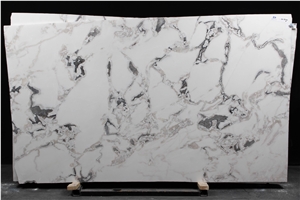 Oyster White Quartzite Slabs, Dover White Quartzite Slabs