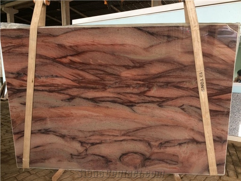 Quartzite Red Colinas Slabs