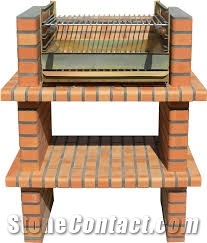 Garden Barbecue Made from Limestone