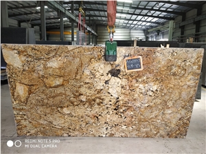 Alaska Gold Granite Slabs