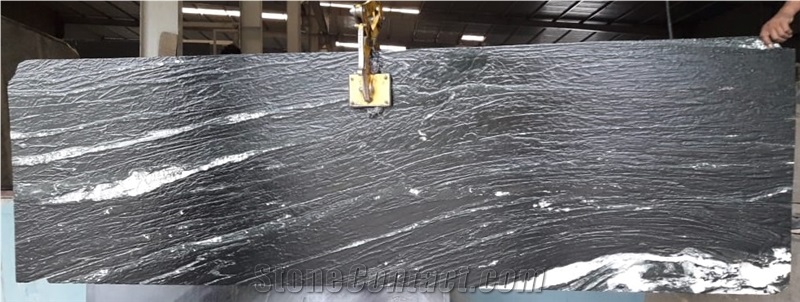 Marine Black Soapstone Slabs