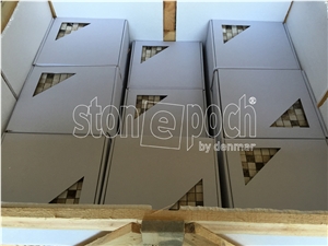 1"X1" Spanish Mix Marble Polished Mosaic