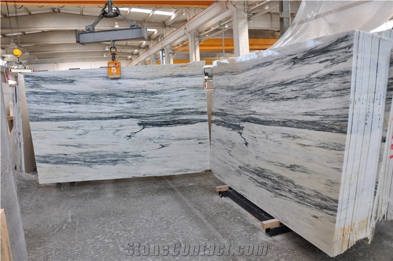 Calacatta Oro & Verde Marble Polished Slabs