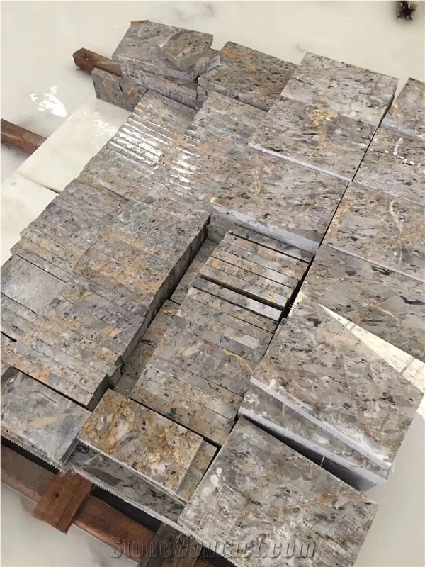 Versace Golden Spider Grey Marble Slabs