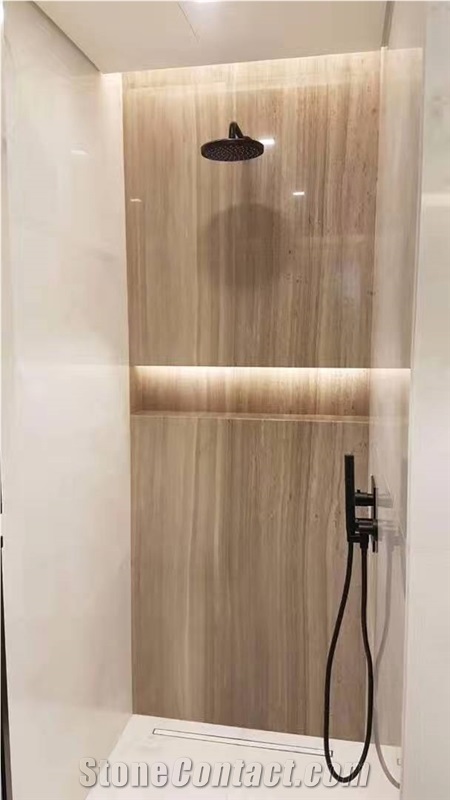 White Wooden Marble for Interior Design