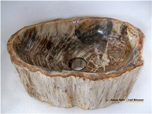 Fossil Stone Sinks, Basins, Petrified Wood Sinks
