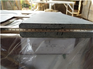 Black Basalt Rubbed Surface Pool Coping