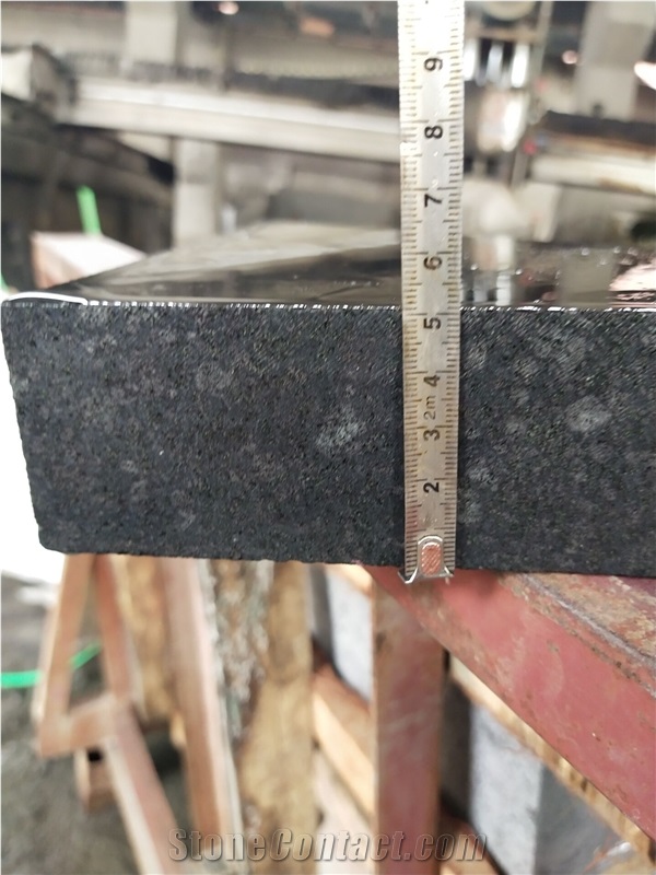 Orginal G684 Fuding Black Triangular Honed Paver