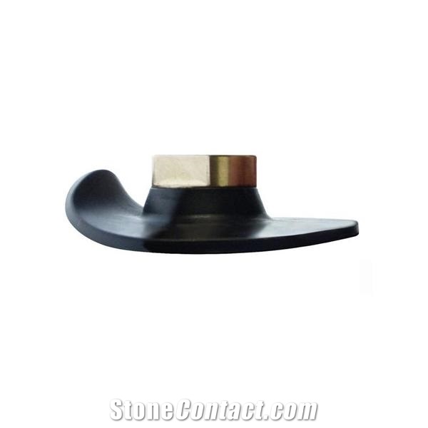 Thin Flexible Rubber Backer M14 Black Pad 100mm