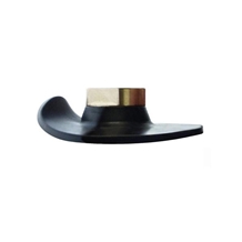 Thin Flexible Rubber Backer M14 Black Pad 100mm
