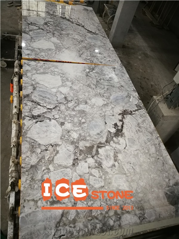 Chinese Horizon Grey Marble Slabs Tiles Veins