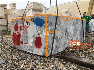 Chinese Vuca Grey Marble Block