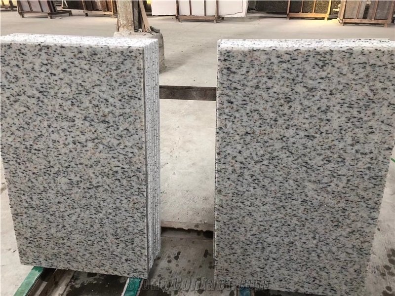Gardenia Camelia White Granite Polished Slab Tile