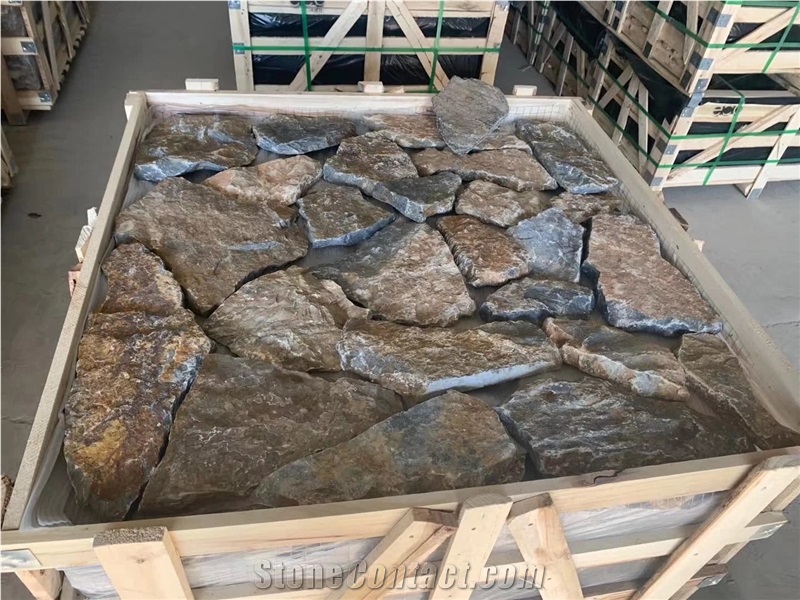 Slate Culture Stone Field Stone Wall Cladding