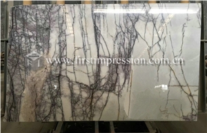 Milas Lilac White Marble Stone Blocks