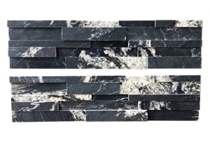 Hot Sale Black Granite Culture Stone for Wall