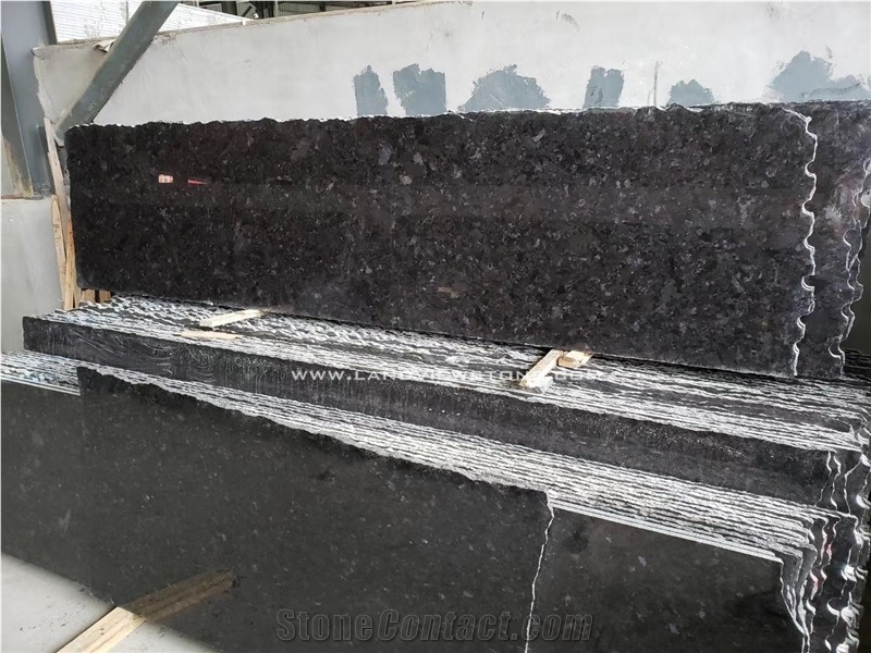 Angola Blacik Granite Antique Brown Wall Cladding